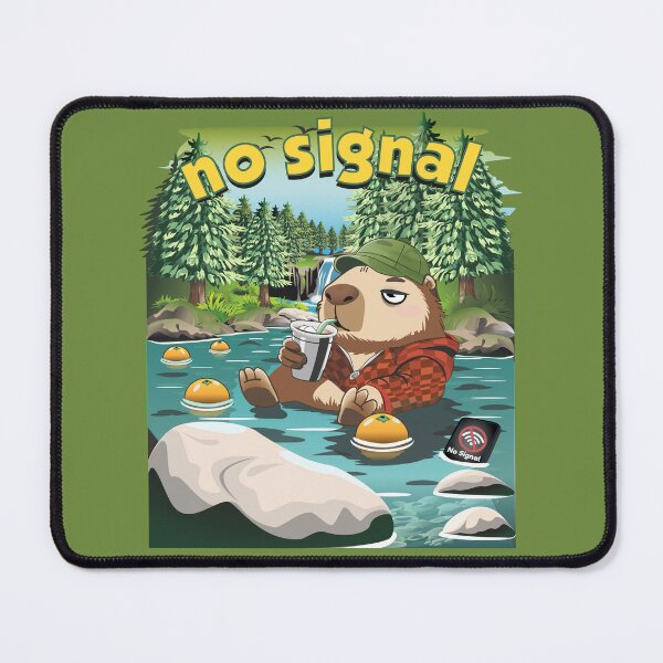Item preview, capybara no signal designed and sold by Kanom-Tom.