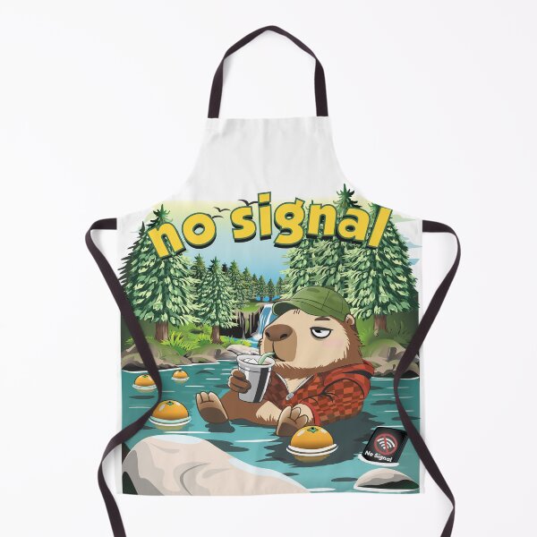 Item preview, capybara no signal designed and sold by Kanom-Tom.