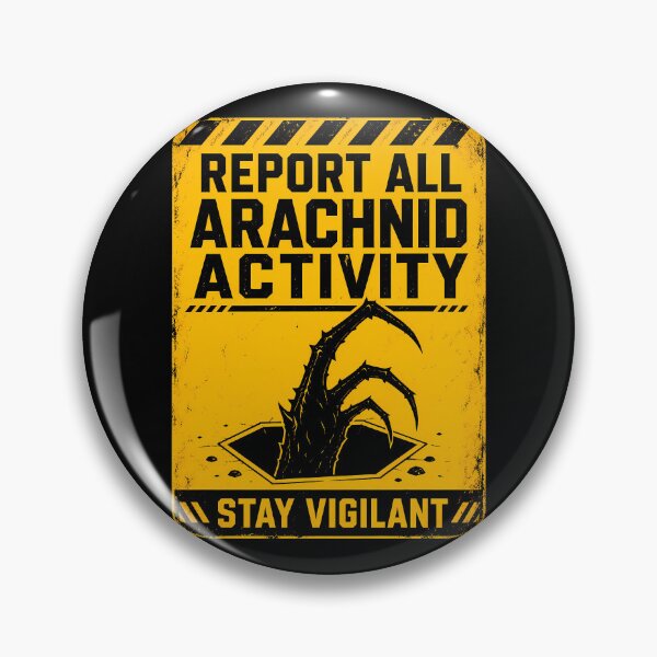 Item preview, Arachnid Hazard Notice designed and sold by agearb.
