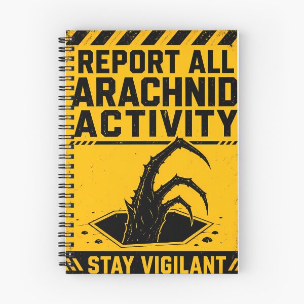 Item preview, Arachnid Hazard Notice designed and sold by agearb.