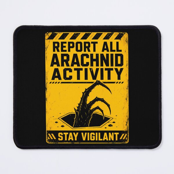 Item preview, Arachnid Hazard Notice designed and sold by agearb.