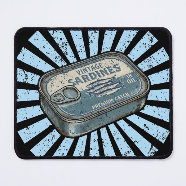 Item preview, Blue Tinned Fish designed and sold by HeyyItsNikki.