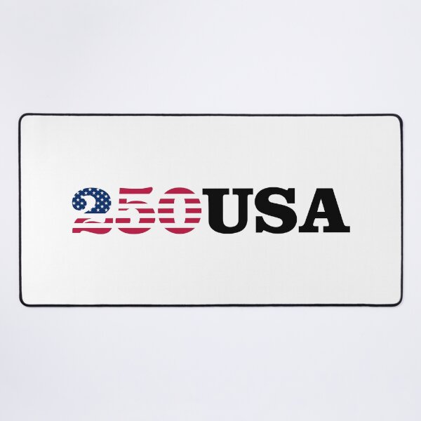 Item preview, 250 USA - America 250th Anniversary (on white) designed and sold by STUDIO-72.