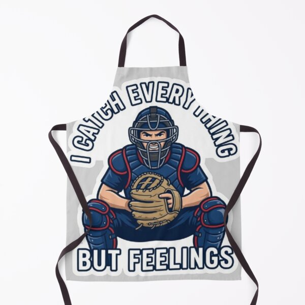 Item preview, Funny Baseball Catcher Quote designed and sold by Chromatic Artistry.
