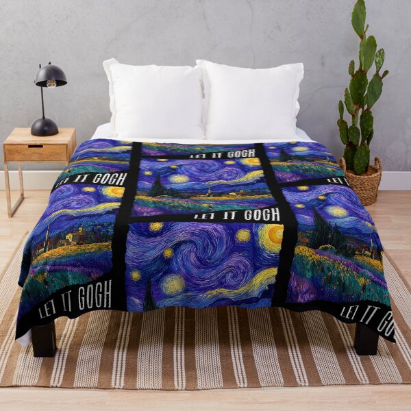 Item preview, Let It Gogh Vincent Van Gogh Starry Night Style Art designed and sold by issan-exe.