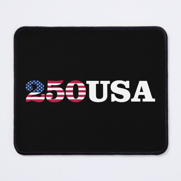 Item preview, 250 USA - America 250th Anniversary (on black) designed and sold by STUDIO-72.