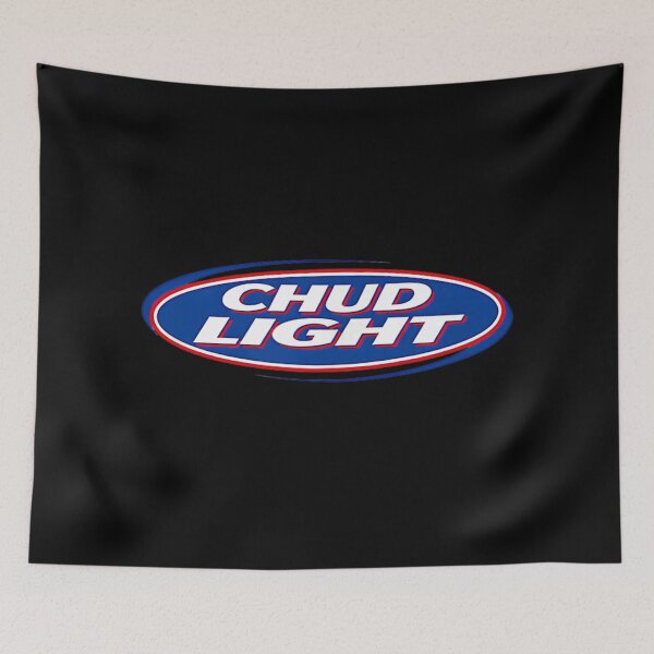 Item preview, Chud Light Funny Parody Logo Red White And Blue Beer Style designed and sold by LittleNhutton.