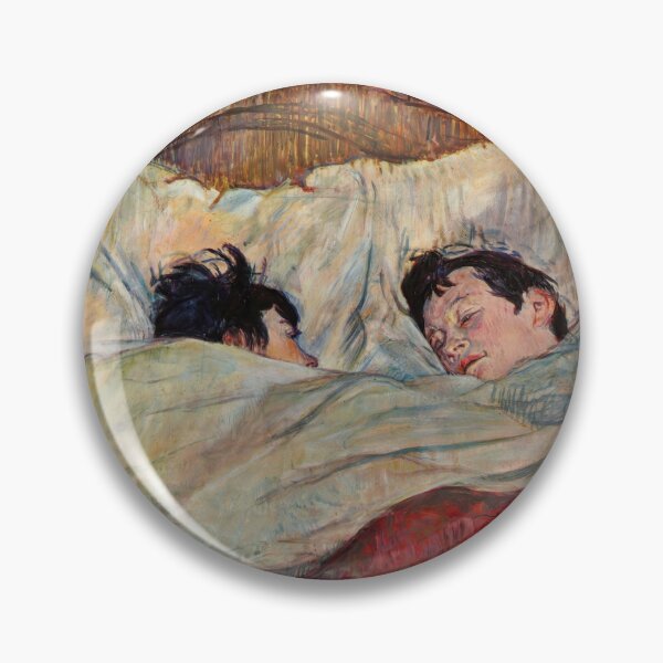 Item preview, In Bed by Henri de Toulouse-Lautrec | Intimate Belle Époque Bedroom Fine Art Poster designed and sold by artofuniverse.