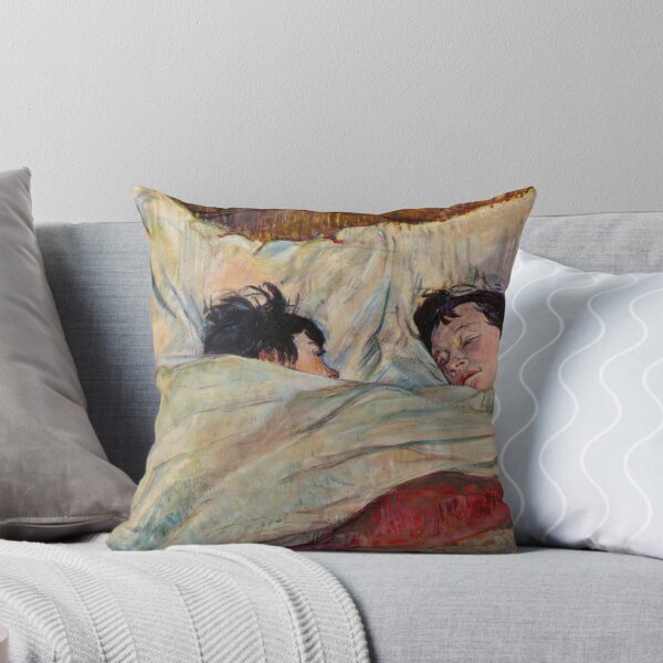 Item preview, In Bed by Henri de Toulouse-Lautrec | Intimate Belle Époque Bedroom Fine Art Poster designed and sold by artofuniverse.