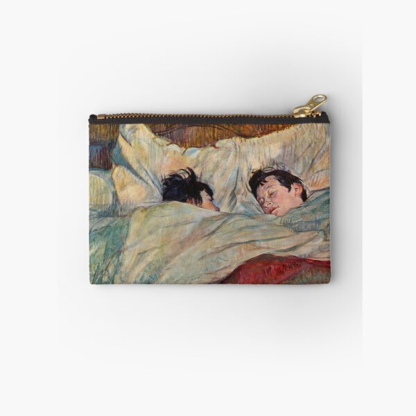 Item preview, In Bed by Henri de Toulouse-Lautrec | Intimate Belle Époque Bedroom Fine Art Poster designed and sold by artofuniverse.