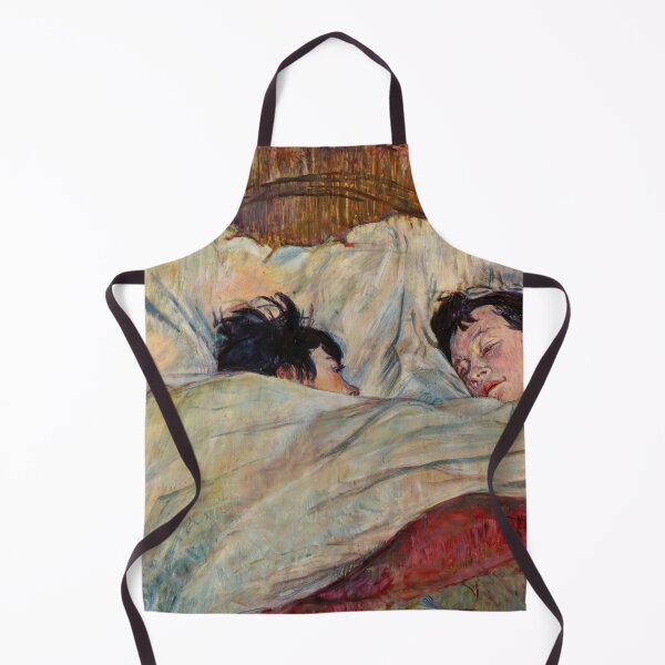 Item preview, In Bed by Henri de Toulouse-Lautrec | Intimate Belle Époque Bedroom Fine Art Poster designed and sold by artofuniverse.