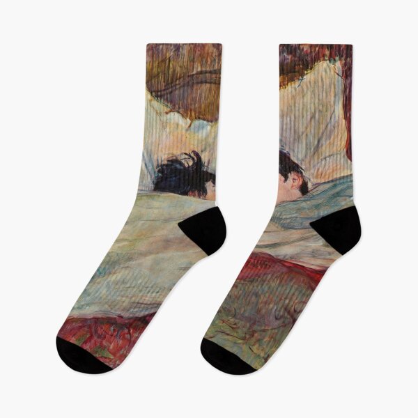 Item preview, In Bed by Henri de Toulouse-Lautrec | Intimate Belle Époque Bedroom Fine Art Poster designed and sold by artofuniverse.