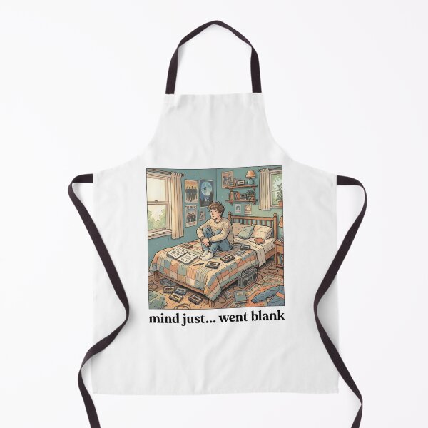 Item preview, Vintage 80s “Mind Just Went Blank” Aesthetic T-Shirt Design designed and sold by urbinet.