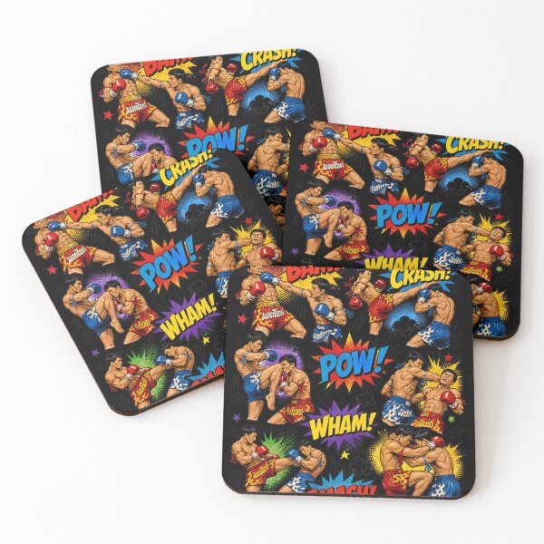 Item preview, 60's Superhero Style Fight Collage  designed and sold by CoolCrazyQuirky.