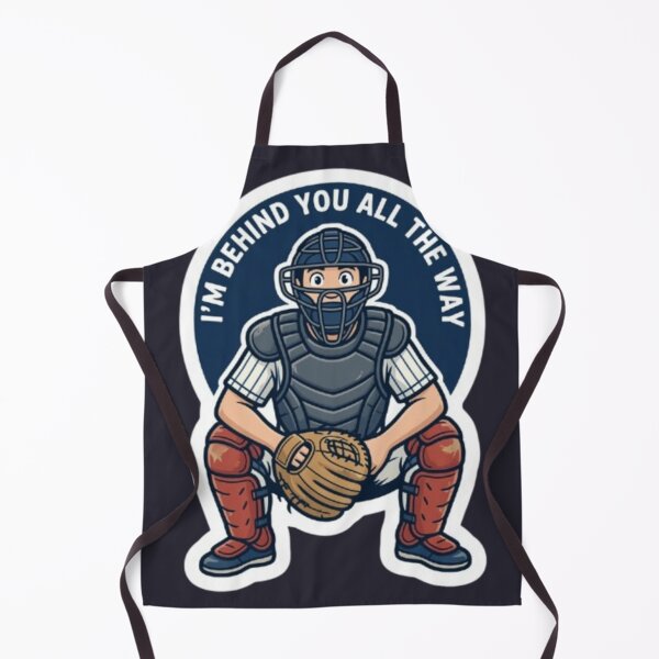 Item preview, Funny Baseball Catcher designed and sold by Chromatic Artistry.