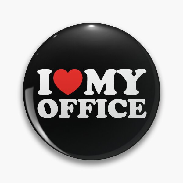 Item preview, I Love My Office designed and sold by shitpostee.