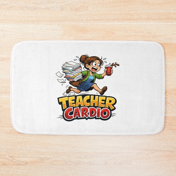 Item preview, Teacher Cardio Back to School Survival designed and sold by Art by Debasish.