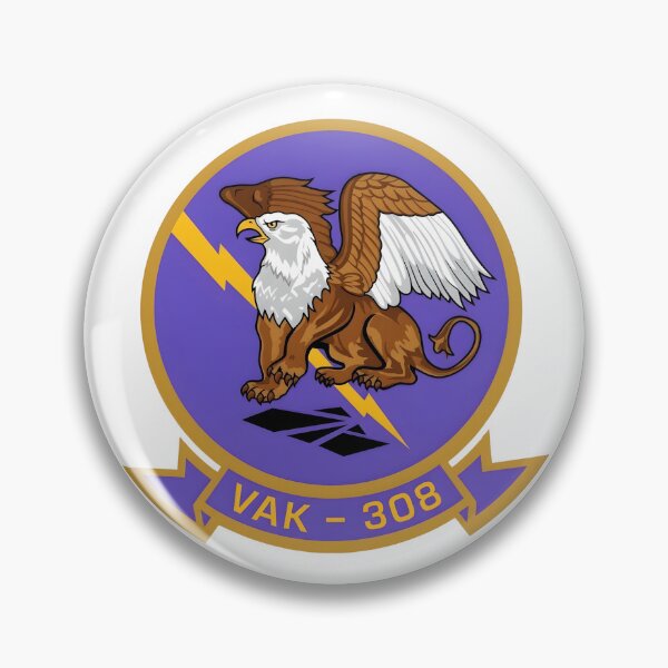 Item preview, VAK-308 Squadron Emblem designed and sold by CharlieDesings.