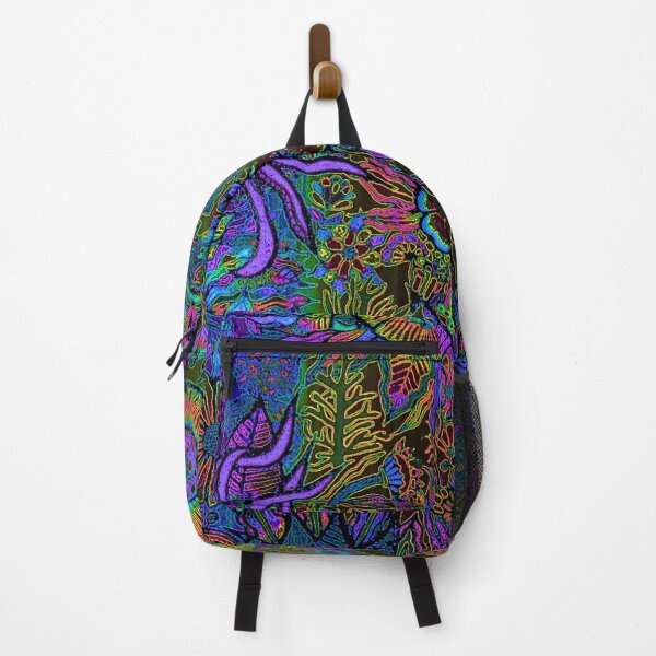 Item preview, TIAMAT: Abyssal Shadow- Dark Maximalist Ocean Floral Art designed and sold by Bloom Theory.