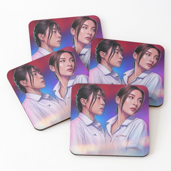 Item preview, I Got You Babe Thai GL Series Lgbtq+ Love Sapphic Decor Poster Print  designed and sold by Mind Space.