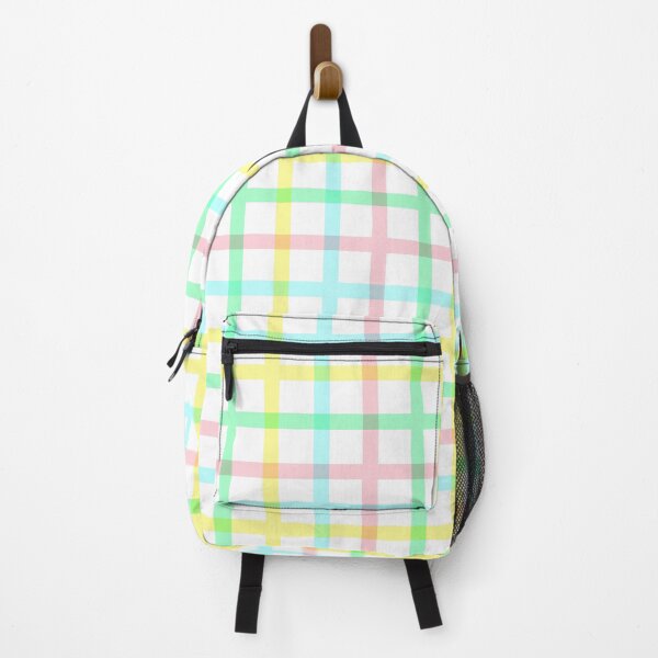 Item preview, Retro gingham pastel pattern designed and sold by Lone Jensen.