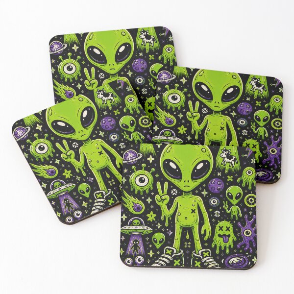 Item preview, Spooky Alien UFO Cosmic Aesthetic designed and sold by ZetaDream.