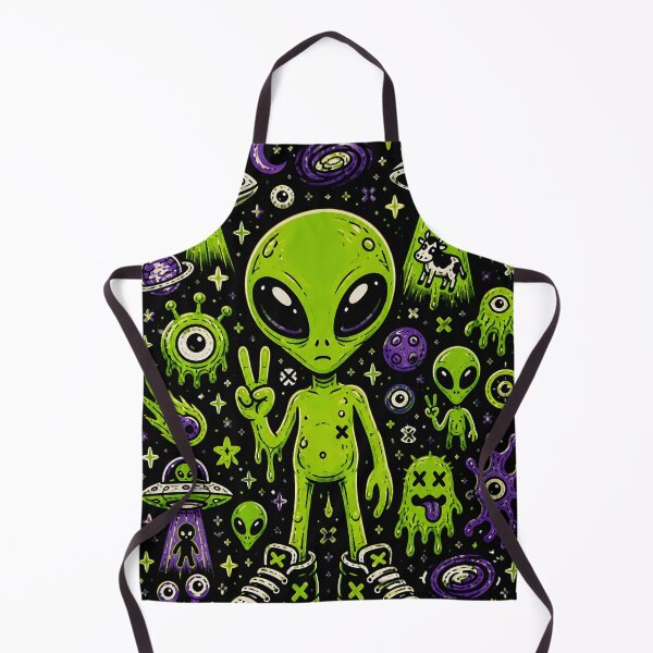 Item preview, Spooky Alien UFO Cosmic Aesthetic designed and sold by ZetaDream.