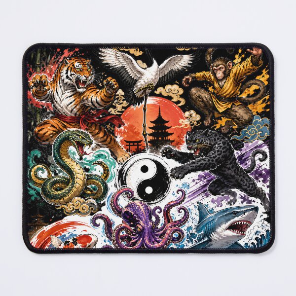 Item preview, Wild Animals Fighting  Styles designed and sold by CoolCrazyQuirky.