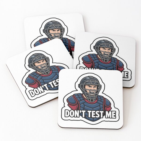 Item preview, Baseball Catcher Sports Quote Sticker designed and sold by Chromatic Artistry.