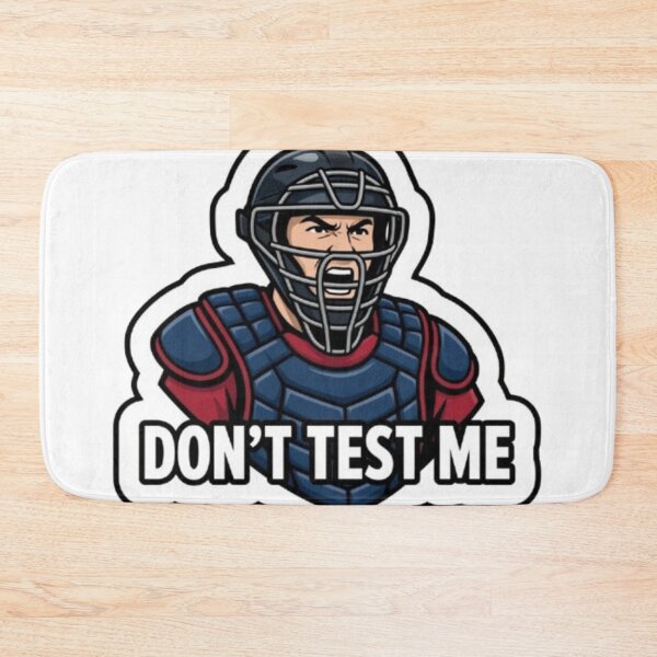 Item preview, Baseball Catcher Sports Quote Sticker designed and sold by Chromatic Artistry.