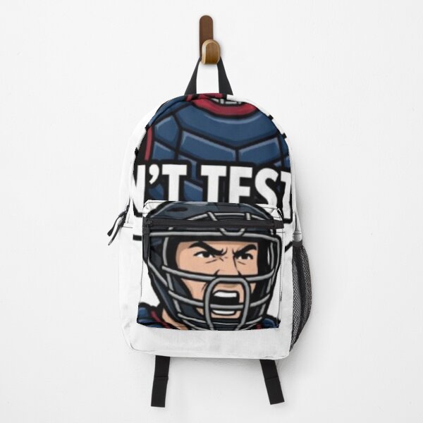 Item preview, Baseball Catcher Sports Quote Sticker designed and sold by Chromatic Artistry.