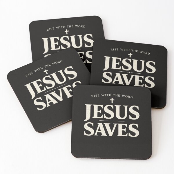 Item preview, Jesus Saves Christian | Faith Apparel | Minimal Bible Design designed and sold by RiseWithTheWord.