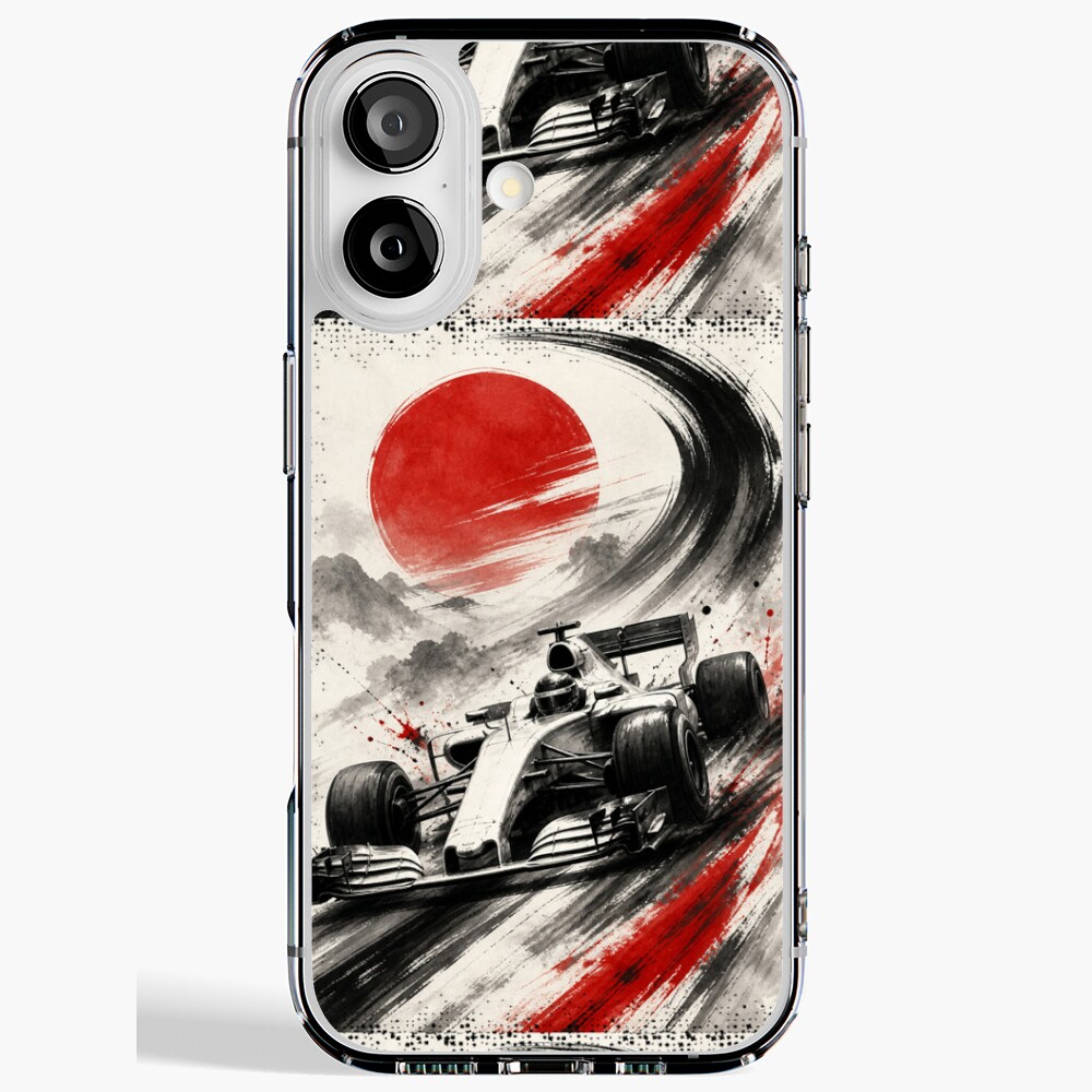 Ink Brush Grand Prix: One Design, On Everything You Own — iPhone Case