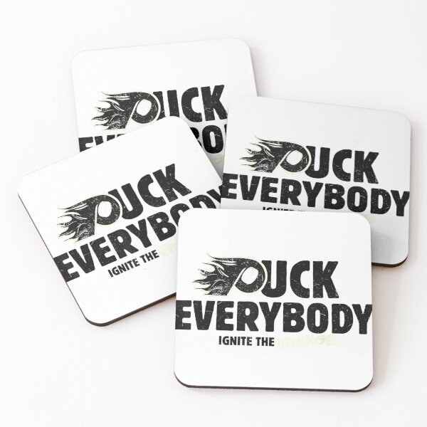 Item preview, Puck Everybody Ignite The Orange Funny Ice Hockey Sports Fan Graphic designed and sold by HarinDonreka.