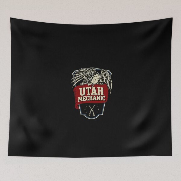 Item preview, Utah Mechanic gift idea USA Flag State America Proud Skilled designed and sold by djpraxis.