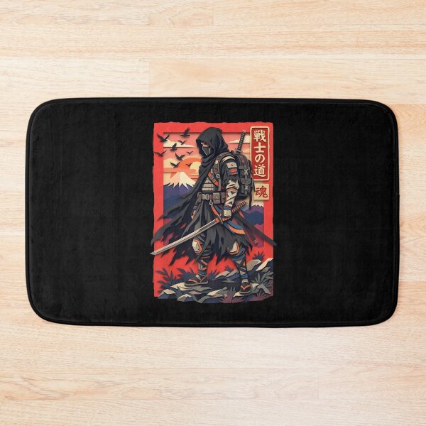 Item preview, Samurai Warrior Katana Ninja Aesthetic Vintage Art designed and sold by issan-exe.