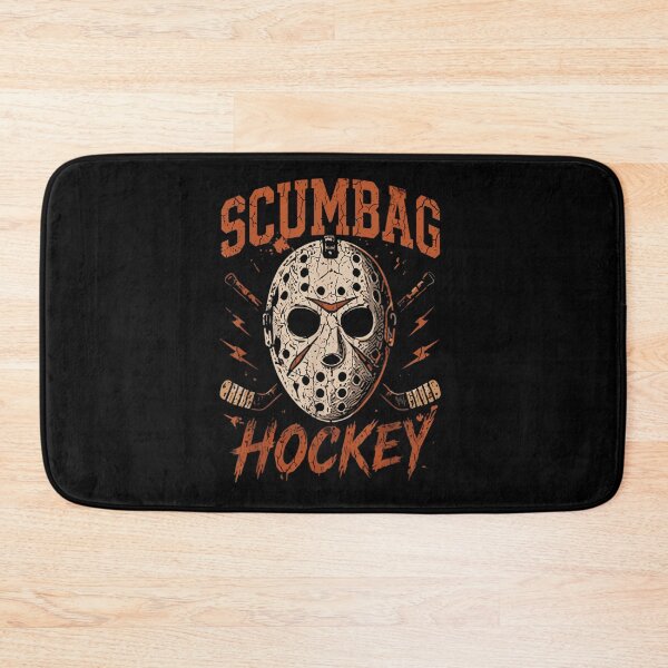 Item preview, Scumbag Hockey Vintage Jason Mask Goalie Design For Horror Sports Fans designed and sold by HarinDonreka.