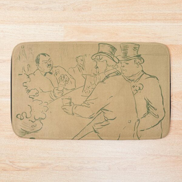 Item preview, Irish and American Bar by Henri de Toulouse-Lautrec | Vintage Paris Bar Poster Print designed and sold by artofuniverse.