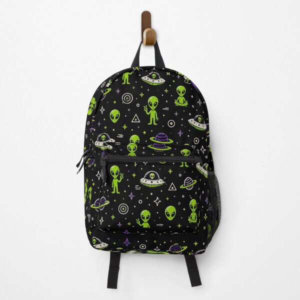 Item preview, Cute Alien UFO Pattern designed and sold by ZetaDream.