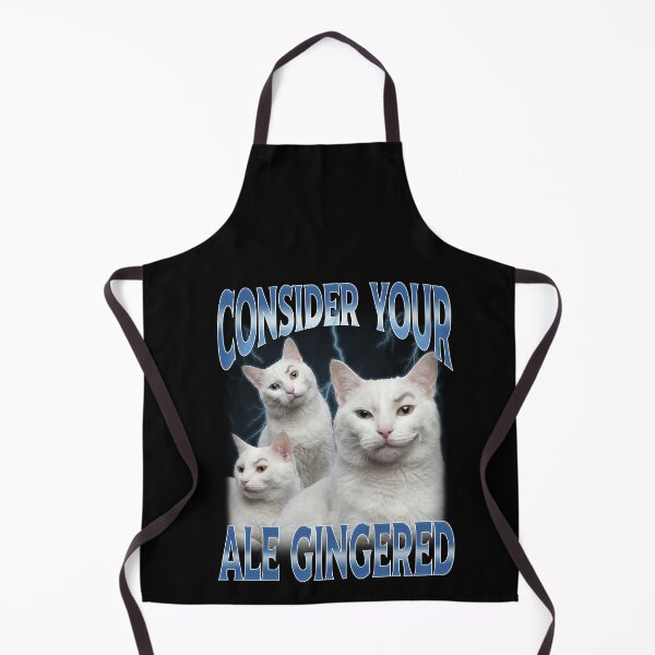 Item preview, Consider Your Ale Gingered Ginger Ale Freak Cat Meme designed and sold by elderberry.