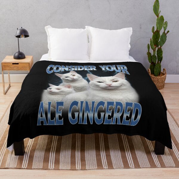 Item preview, Consider Your Ale Gingered Ginger Ale Freak Cat Meme designed and sold by elderberry.