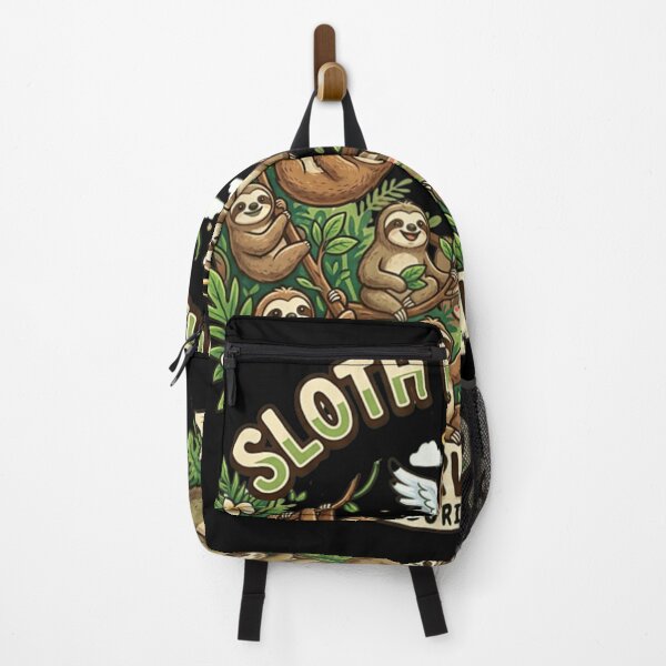 Item preview, Sloth World 13 Survivors Florida 4-26 Cute Angel Sloth Nature Illustration designed and sold by HarinDonreka.