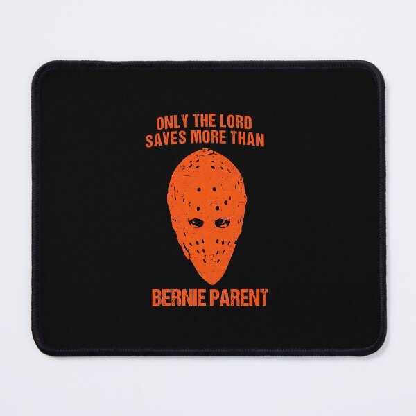 Item preview, Bernie Parent Hockey Legend Only The Lord Saves designed and sold by NinigFox.