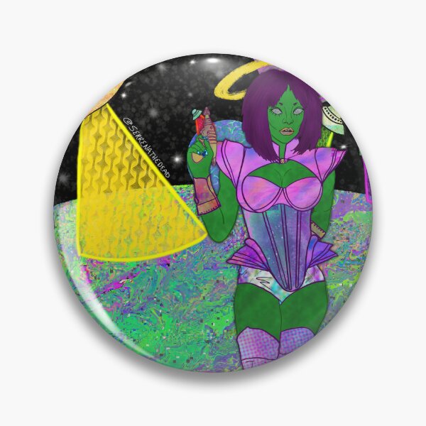 Item preview, Alien invader   designed and sold by Serrenathedead-.