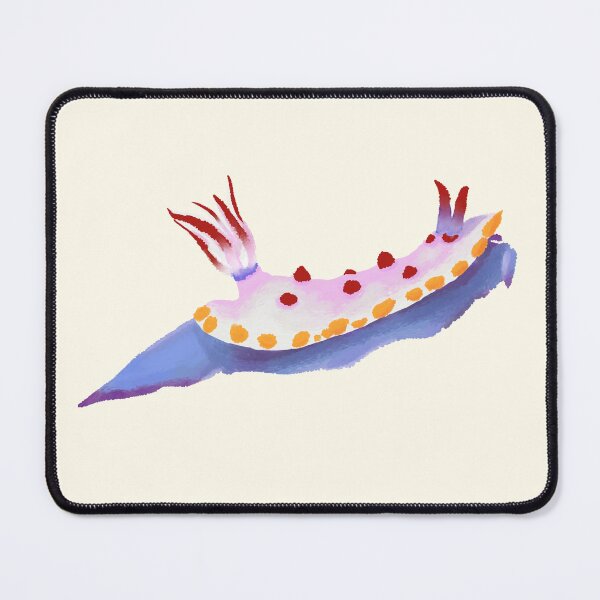 Item preview, Nudibranch - sea slug - Mexichromis multituberculata - beige designed and sold by Poulpimousse.