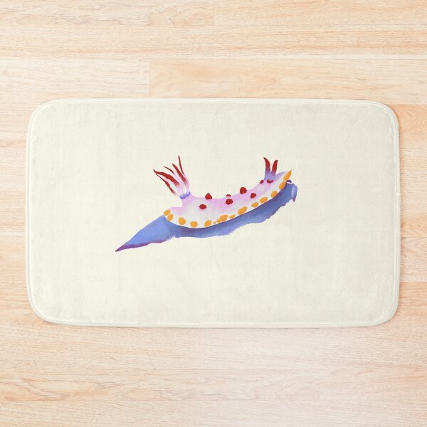 Item preview, Nudibranch - sea slug - Mexichromis multituberculata - beige designed and sold by Poulpimousse.