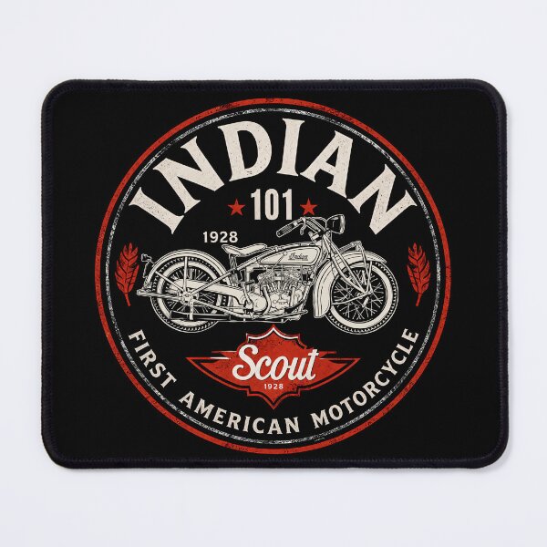 Item preview, 1928 Indian Scout 101 Vintage Badge / Logo designed and sold by EdGraphy.