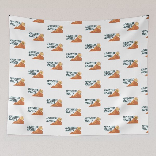 Item preview, Adventure Awaits: Retro Sun and Vintage Peaks designed and sold by Mini-ink.