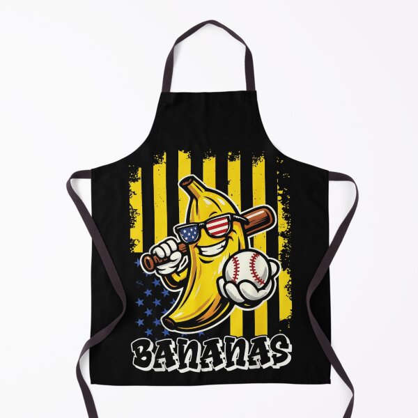 Item preview, Bananas Baseball American Flag Sunglasses Funny Banana Fruit Sports Fan Design designed and sold by ObukiLantara.