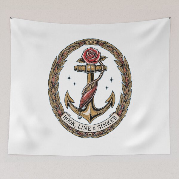 Item preview, Hook Line & Sinker Striped Bass Fishing Gift designed and sold by YMLux.